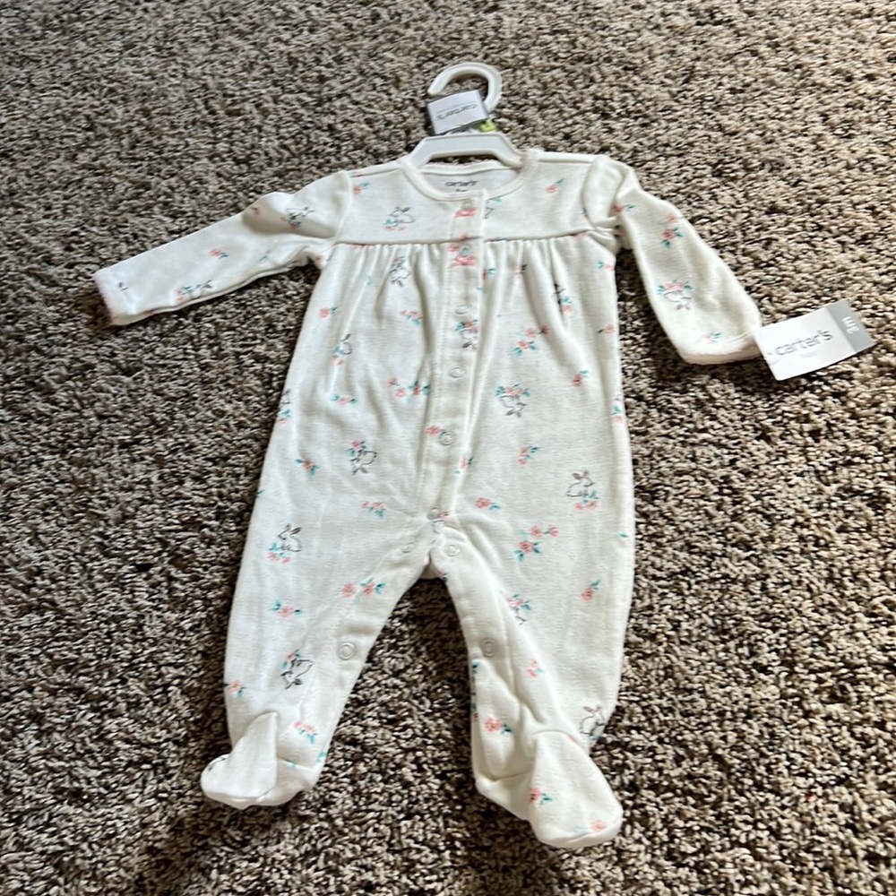 New with tags baby footed pajamas